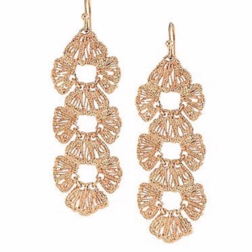 Stella & Dot Geneve Linear Earrings
